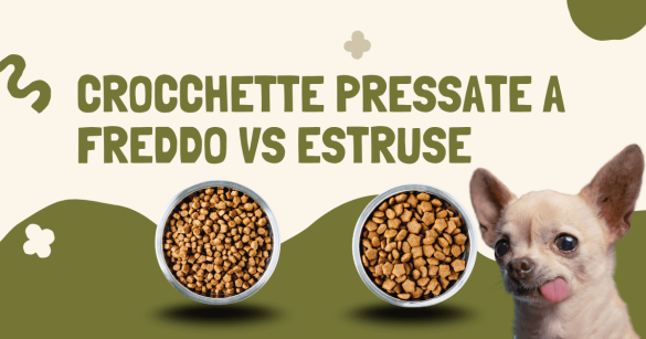 crocchette pressate a freddo vs estruse confronto
